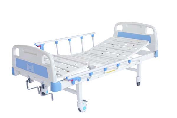 E11雙搖護(hù)理床  (四角剎車、五檔護(hù)欄）