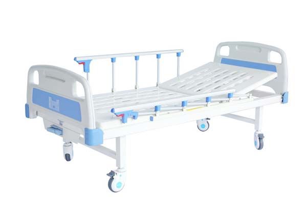 E10C一功能護(hù)理床 (四角剎車(chē)、沖孔、五檔護(hù)欄）